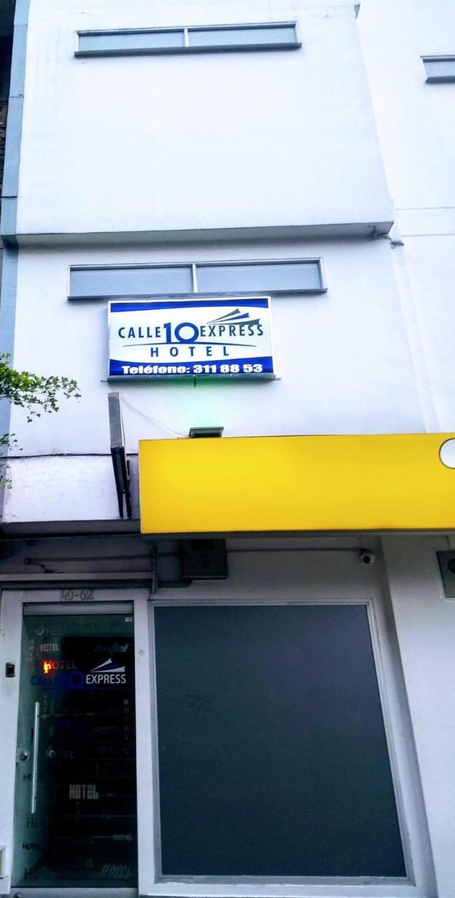 Calle 10 Express Hotel Medellin Bagian luar foto